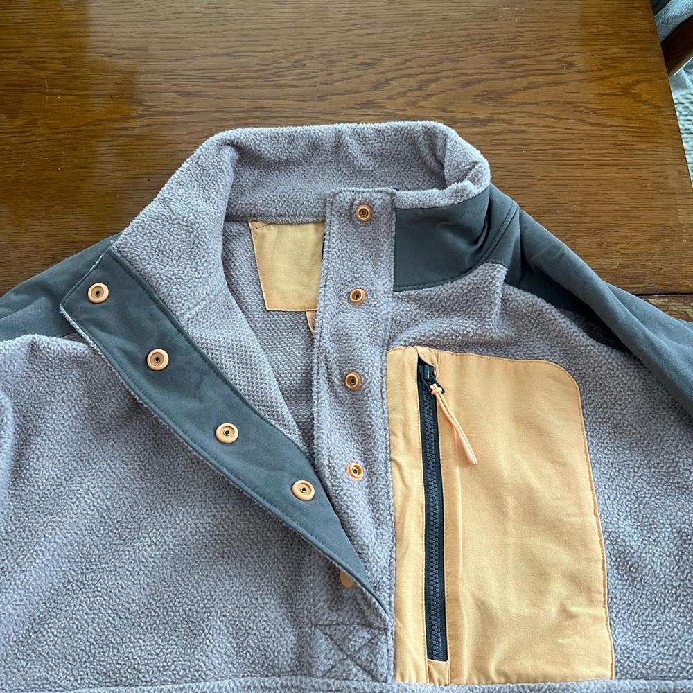 Women’s PranaTwo-Tone Fleece Half Zip - Picture 4 of 8